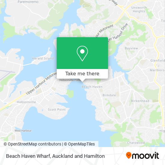 Beach Haven Wharf地图