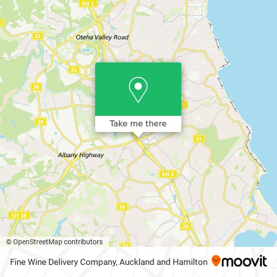 Fine Wine Delivery Company地图