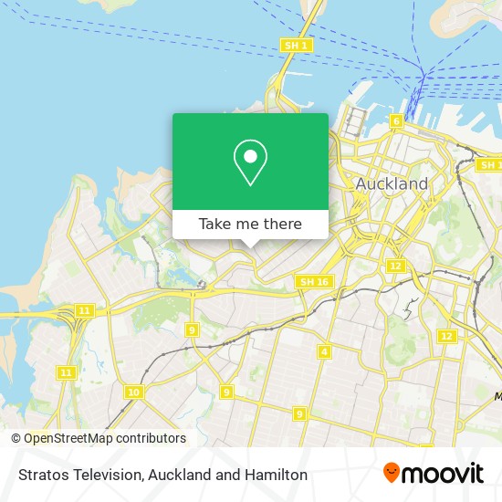 Stratos Television map