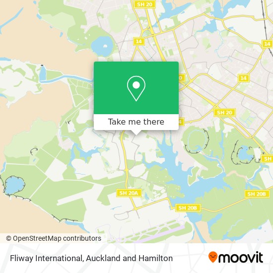 Fliway International map