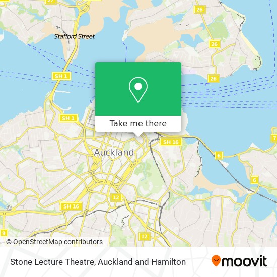 Stone Lecture Theatre map