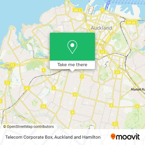 Telecom Corporate Box map
