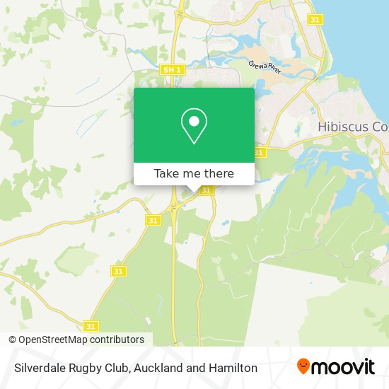Silverdale Rugby Club map