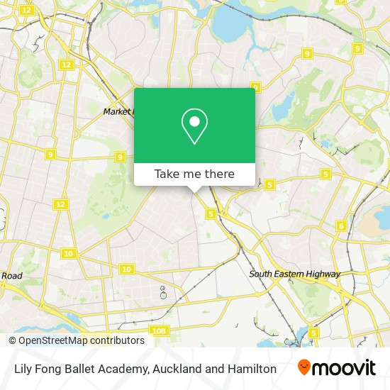 Lily Fong Ballet Academy map