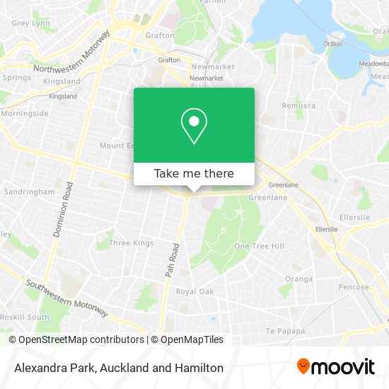 Alexandra Park地图