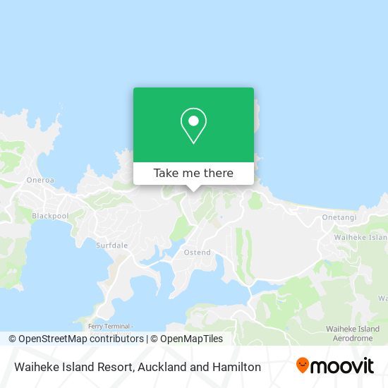Waiheke Island Resort地图