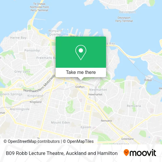 B09 Robb Lecture Theatre map