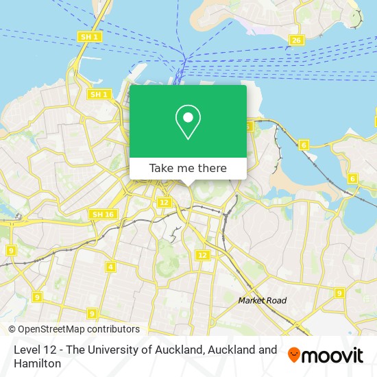 Level 12 - The University of Auckland map