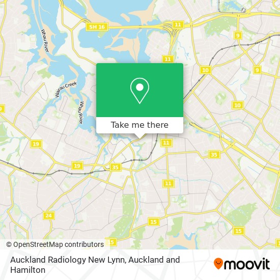Auckland Radiology New Lynn地图