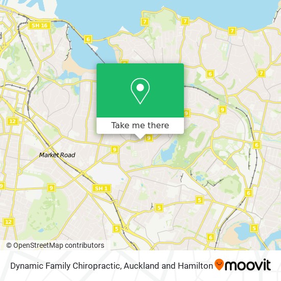 Dynamic Family Chiropractic map