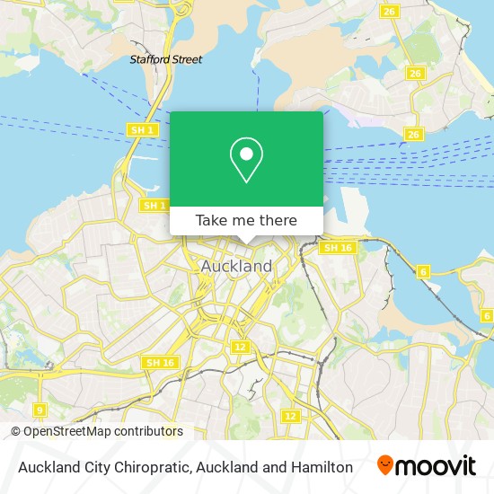 Auckland City Chiropratic地图