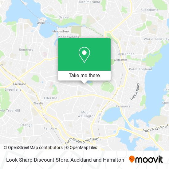 Look Sharp Discount Store map