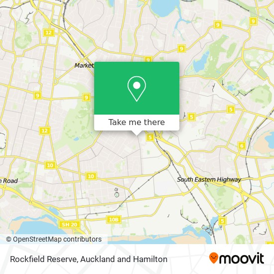 Rockfield Reserve map