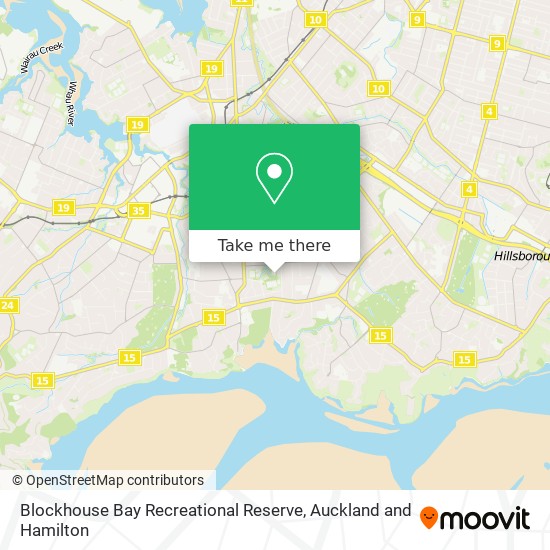 Blockhouse Bay Recreational Reserve地图
