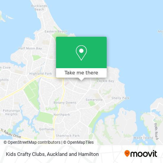 Kids Crafty Clubs map