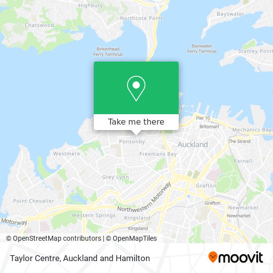 Taylor Centre map
