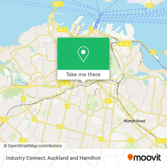 Industry Connect map