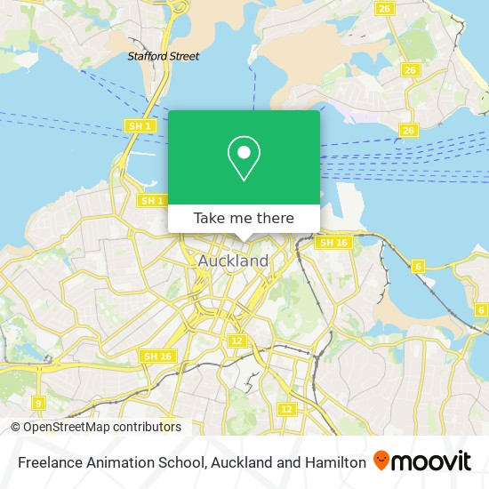 Freelance Animation School地图