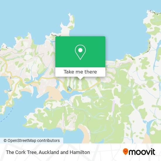 The Cork Tree map
