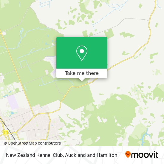 New Zealand Kennel Club map