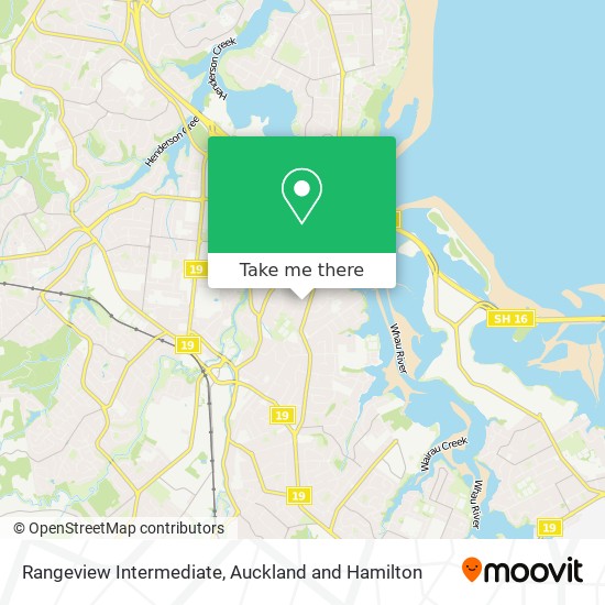 Rangeview Intermediate map