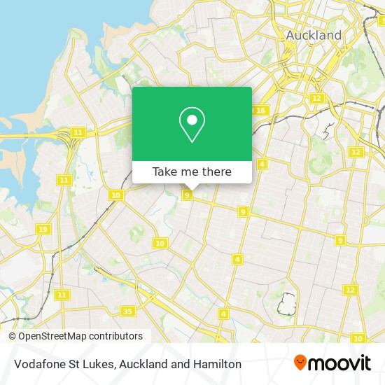 Vodafone St Lukes map