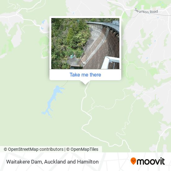 Waitakere Dam地图