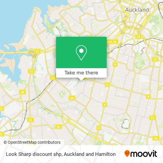 Look Sharp discount shp map