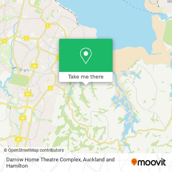 Darrow Home Theatre Complex map