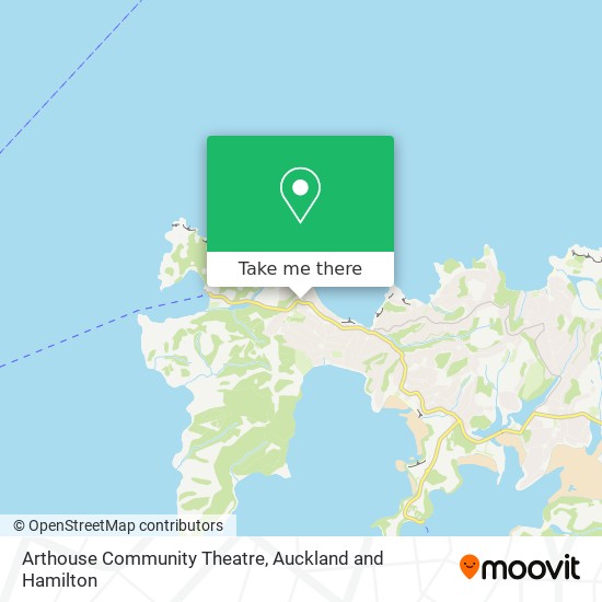 Arthouse Community Theatre map