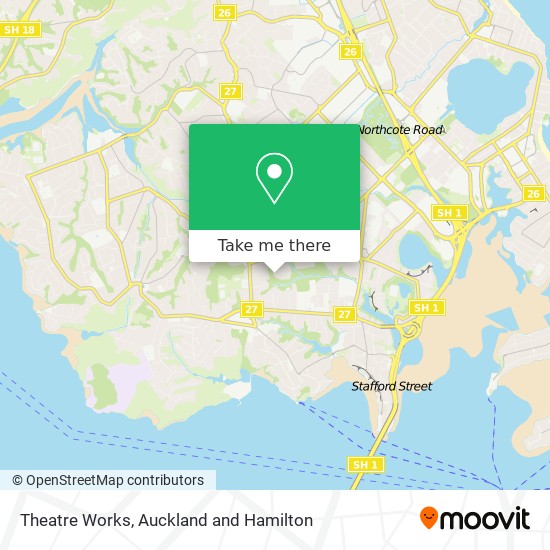Theatre Works map