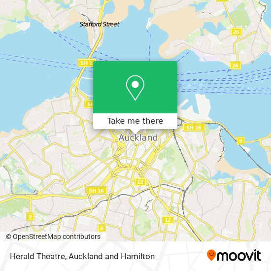 Herald Theatre map