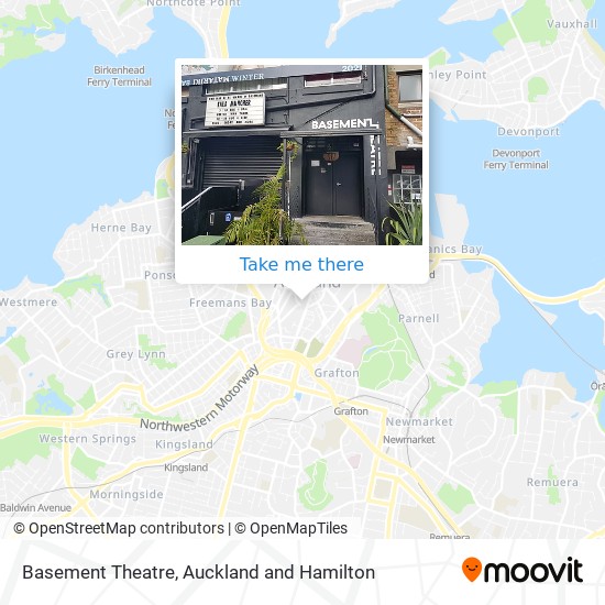 Basement Theatre地图