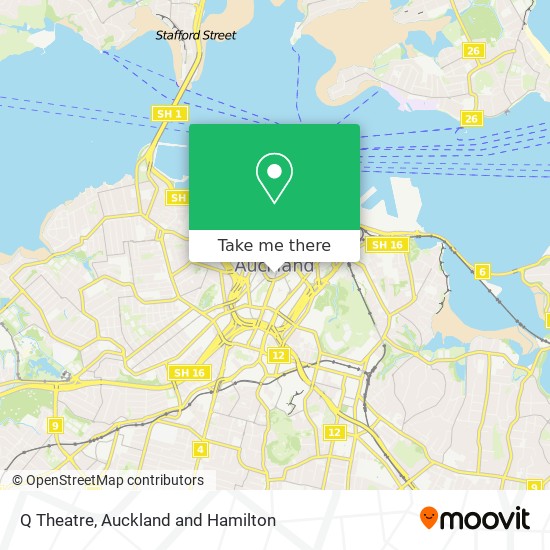 Q Theatre map