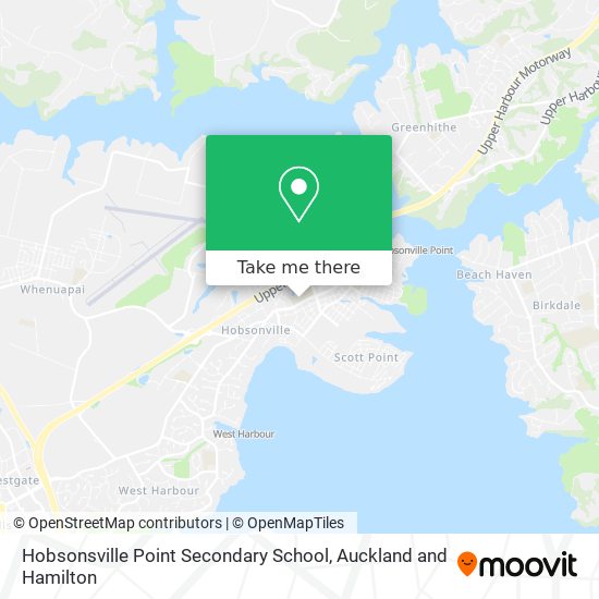 Hobsonsville Point Secondary School map