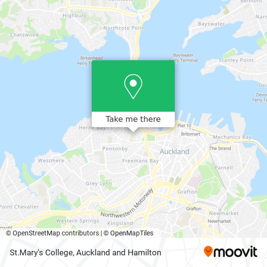 St.Mary's College map