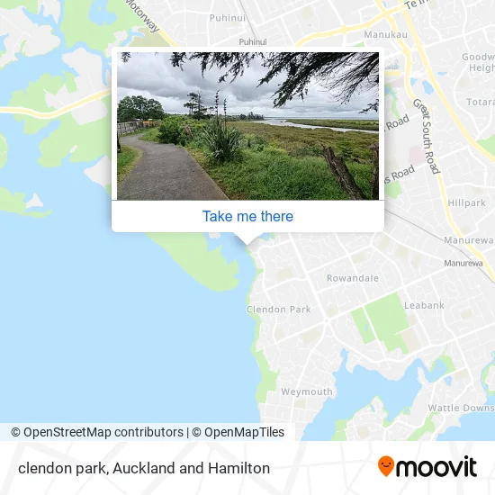 clendon park map