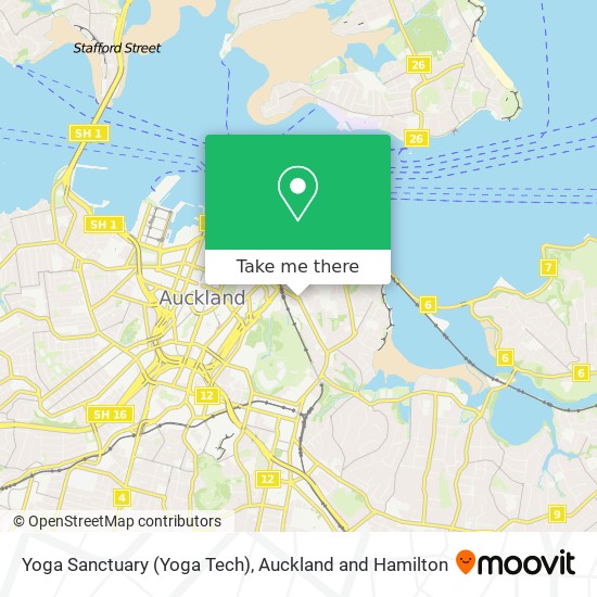 Yoga Sanctuary (Yoga Tech) map