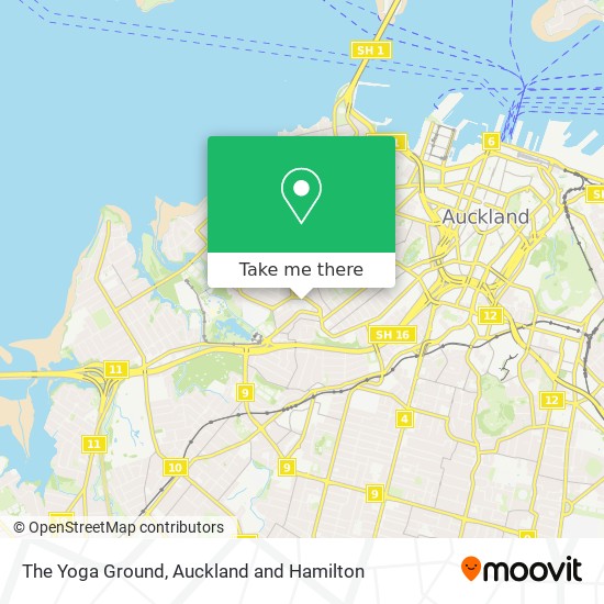 The Yoga Ground map