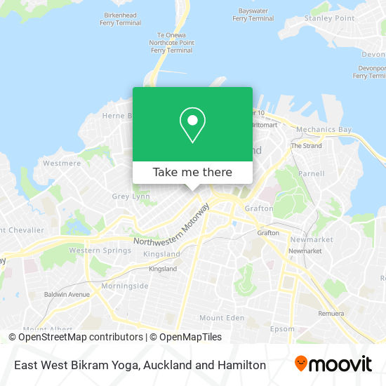 East West Bikram Yoga地图