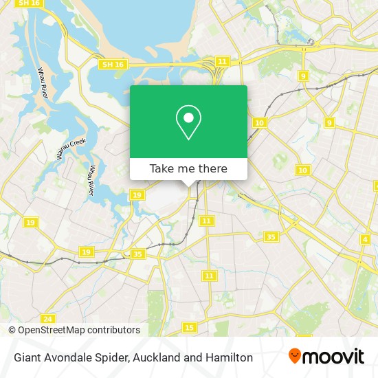 Giant Avondale Spider地图