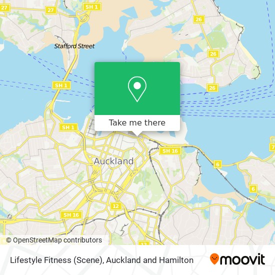 Lifestyle Fitness (Scene) map