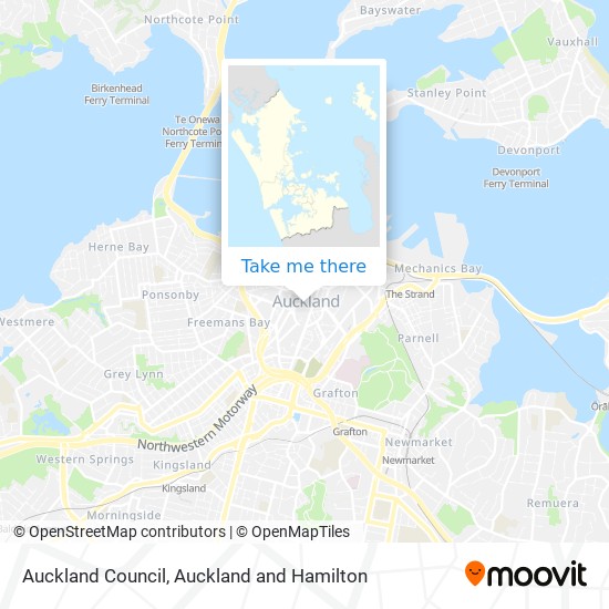 Auckland Council map