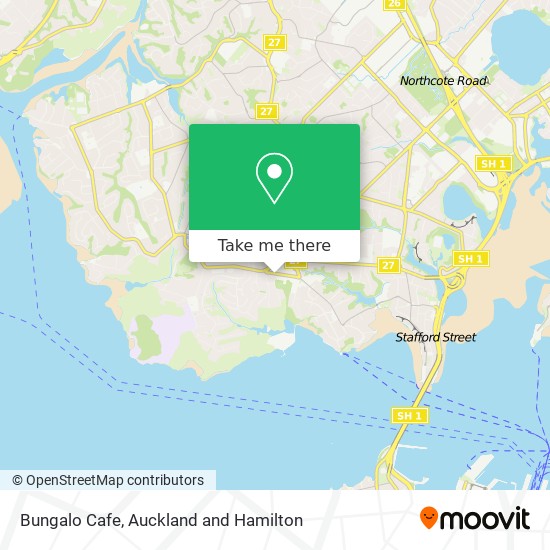 Bungalo Cafe map