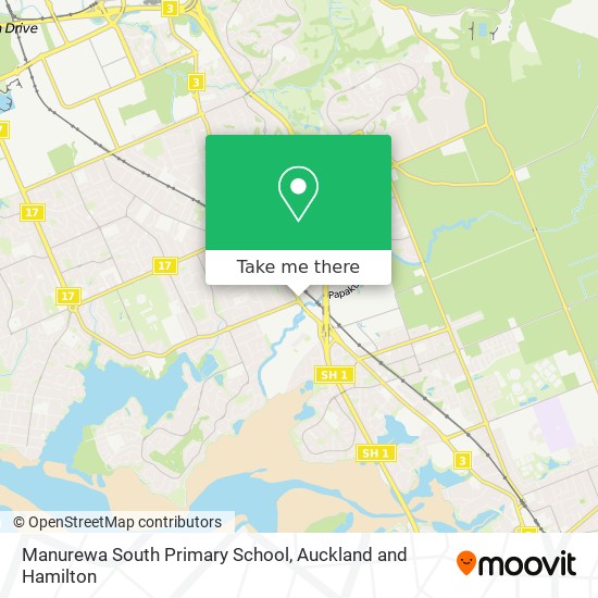 Manurewa South Primary School地图