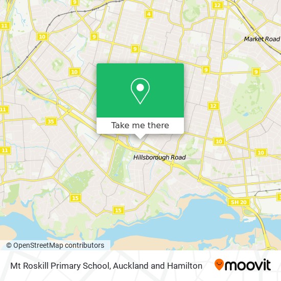 Mt Roskill Primary School map