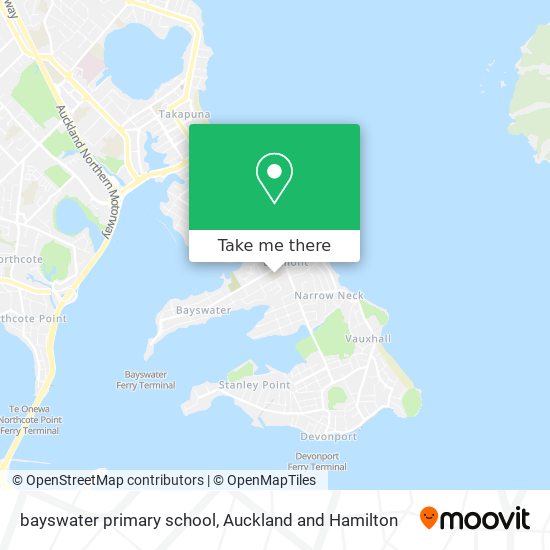 bayswater primary school map