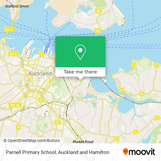 Parnell Primary School map