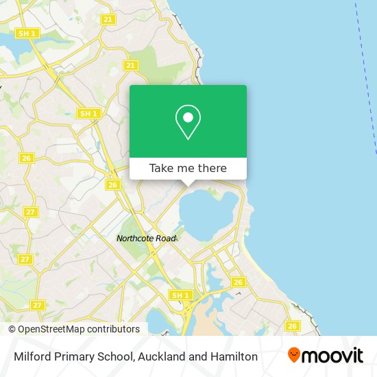 Milford Primary School地图