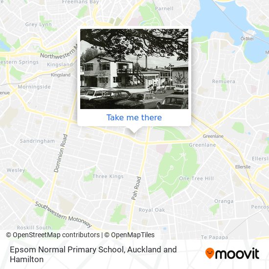 Epsom Normal Primary School map